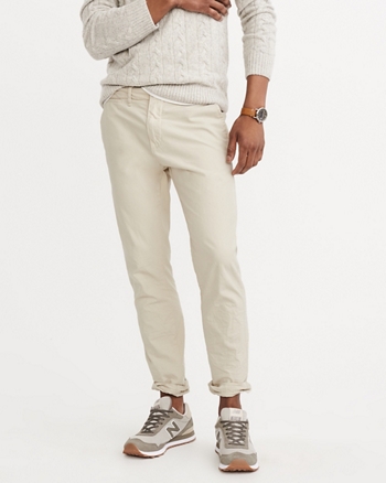 abercrombie athletic skinny chinos