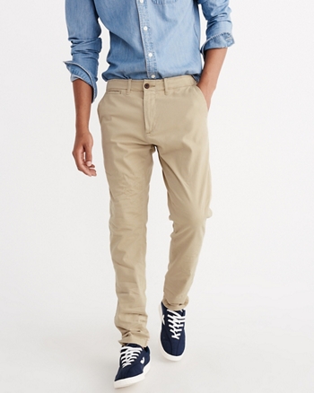 abercrombie skinny chinos