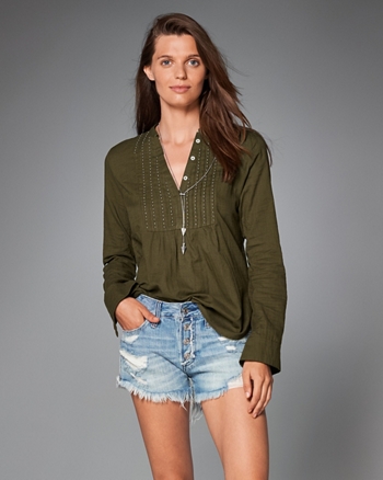 abercrombie and fitch womens shirts