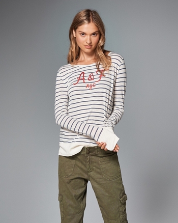 Womens Graphic Tees Tops | Abercrombie.com
