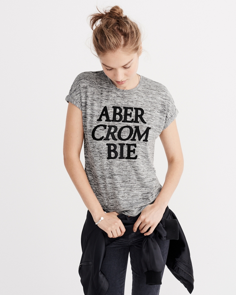 Abercrombie & Fitch Logo Graphic Tee
