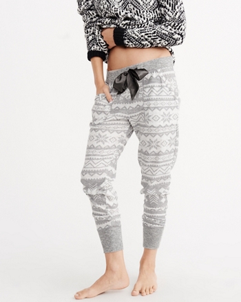 abercrombie cozy sleep joggers