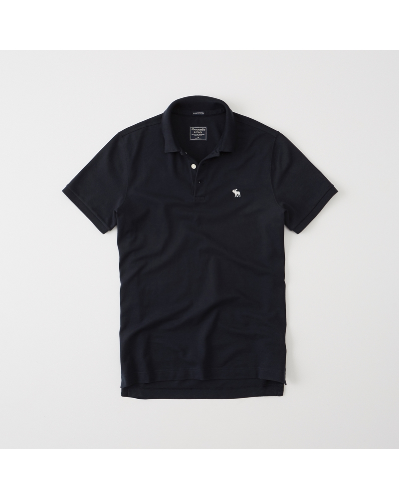 Abercrombie & Fitch Stretch Icon Polo