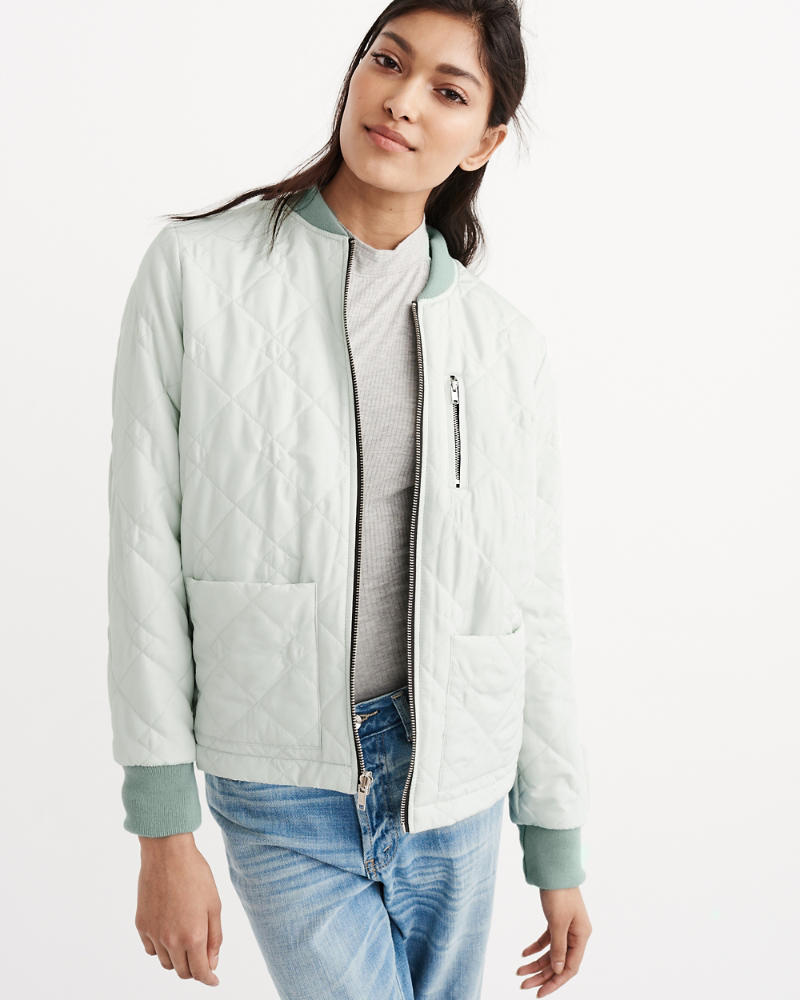 Womens Reversible Bomber Jacket | Womens Clearance | Abercrombie.com