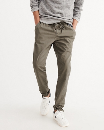 abercrombie lightweight joggers