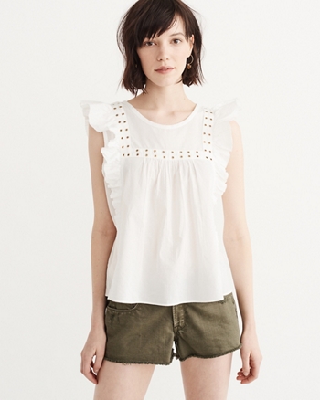 abercrombie womens blouses