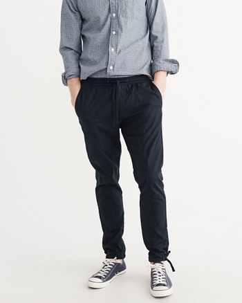 mens abercrombie joggers