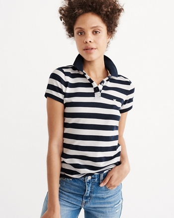 Womens Polos | Clearance | Abercrombie & Fitch