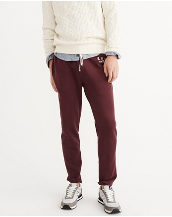 abercrombie straight leg sweatpants