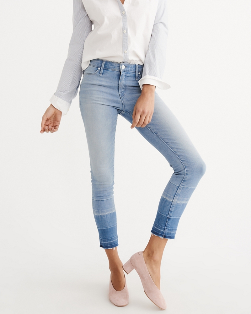 Womens Ankle Jeans | Womens Bottoms | Abercrombie.com