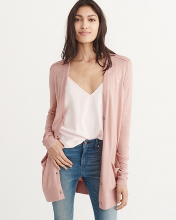 Womens V-Neck & Crew Neck Sweaters | Abercrombie & Fitch