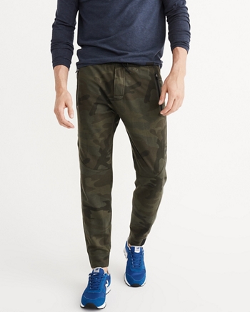 mens abercrombie joggers