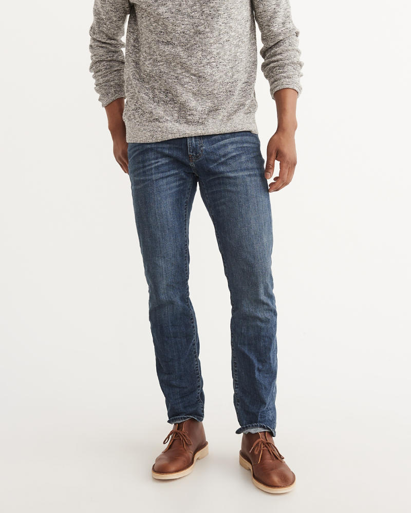 Mens Straight Jeans | Mens Bottoms | Abercrombie.com