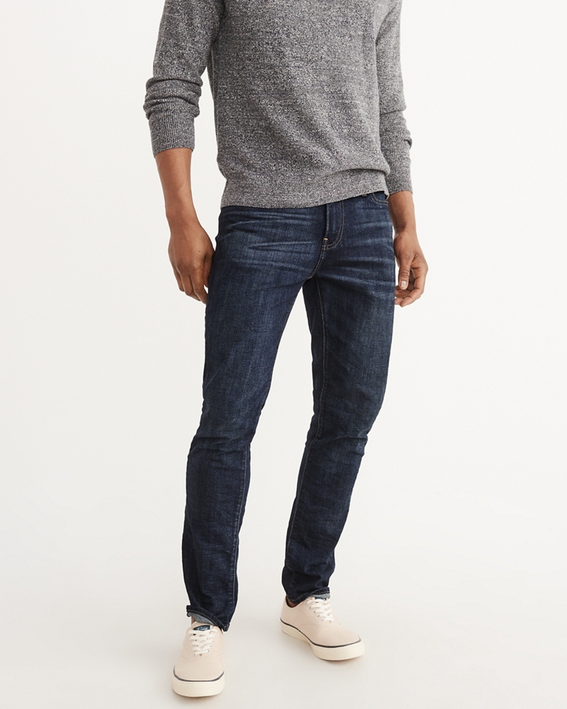 Mens Athletic Slim Jeans Mens Bottoms