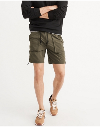 abercrombie mens athletic shorts