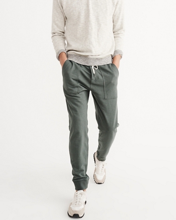 mens abercrombie joggers