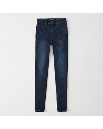 abercrombie high rise super skinny jeans