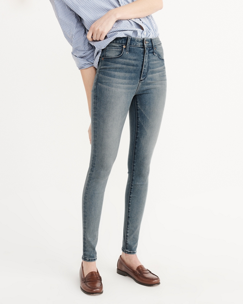 sylvia high rise super skinny jeans