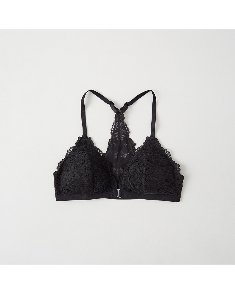 Womens Lace FrontClosure Adjustable Bralette Womens Lounge
