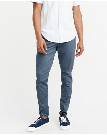 super skinny chino pants men's