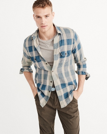 Mens Shirts | Abercrombie & Fitch