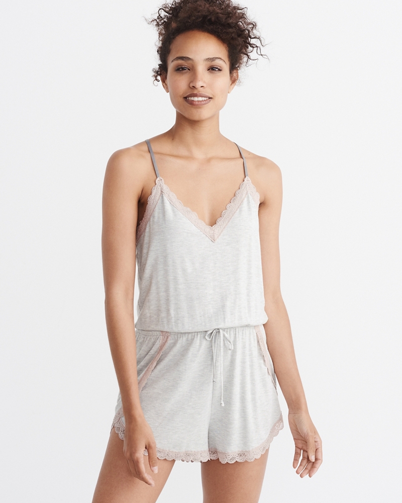 Womens Sleep Romper | Womens Clearance | Abercrombie.com