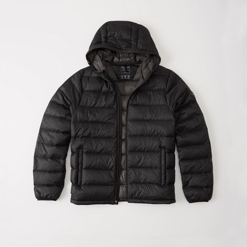 Mens Lightweight Hooded Puffer Jacket | Mens Clearance | Abercrombie.com