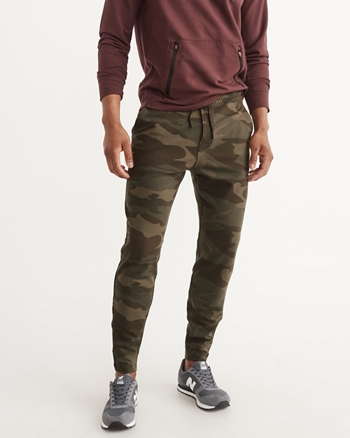 mens abercrombie joggers