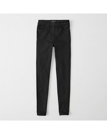 abercrombie high rise super skinny jeans