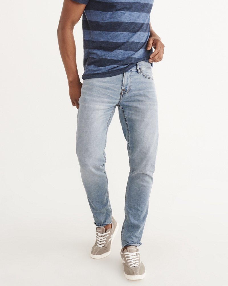 athletic slim jeans