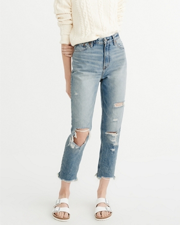 annie high rise girlfriend jeans