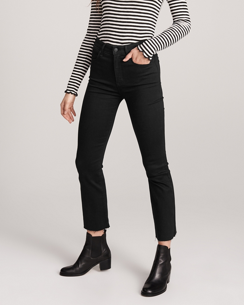 old navy ankle flare jeans