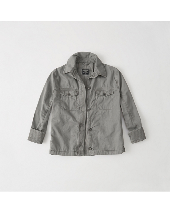 Swing Twill Shirt Jacket