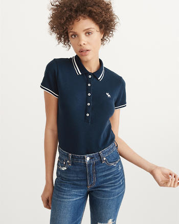 Womens Polos | Abercrombie & Fitch