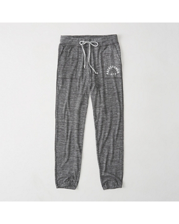 abercrombie cream sweatpants