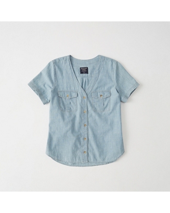 abercrombie baseball shirt