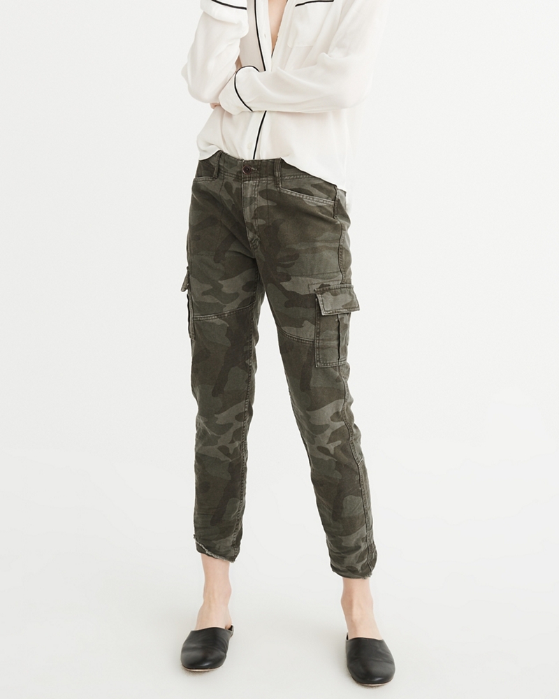 womens abercrombie cargo pants