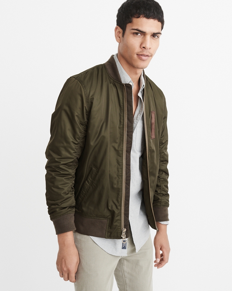Mens Bomber Jacket Mens Clearance