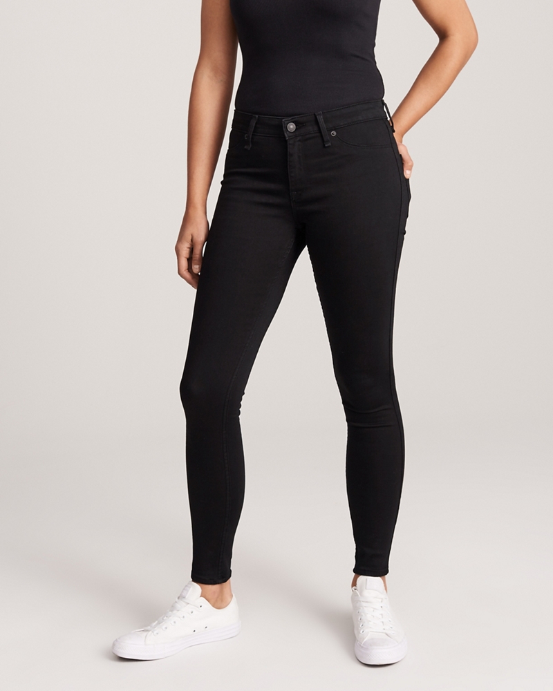 Womens Low-Rise Jean Leggings | Womens Bottoms | Abercrombie.com