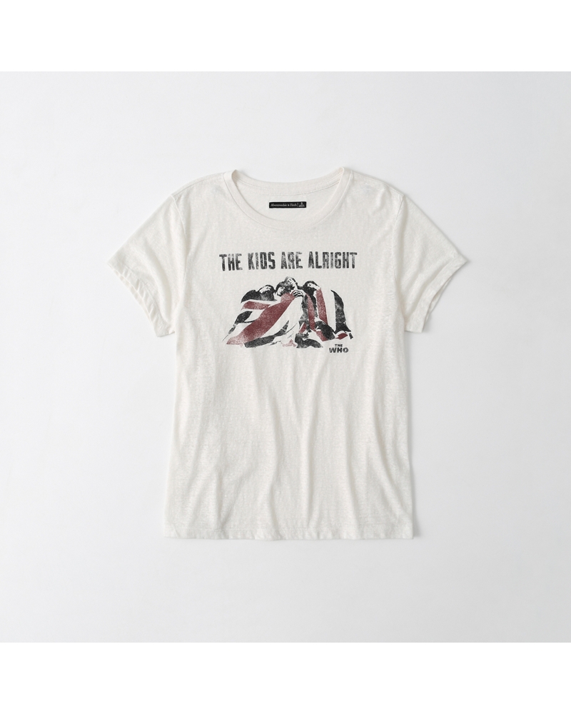 womens graphic band tees