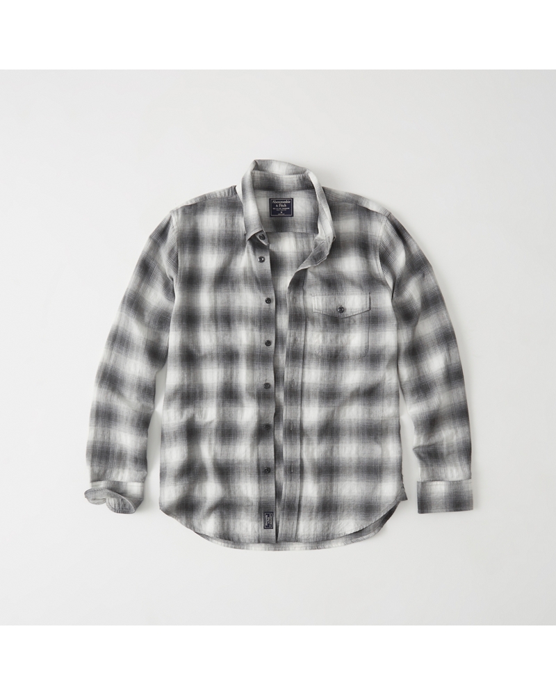 Mens Herringbone Shirt Mens Clearance