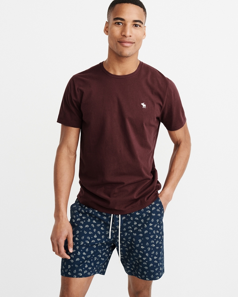 Crew Tee Burgundy