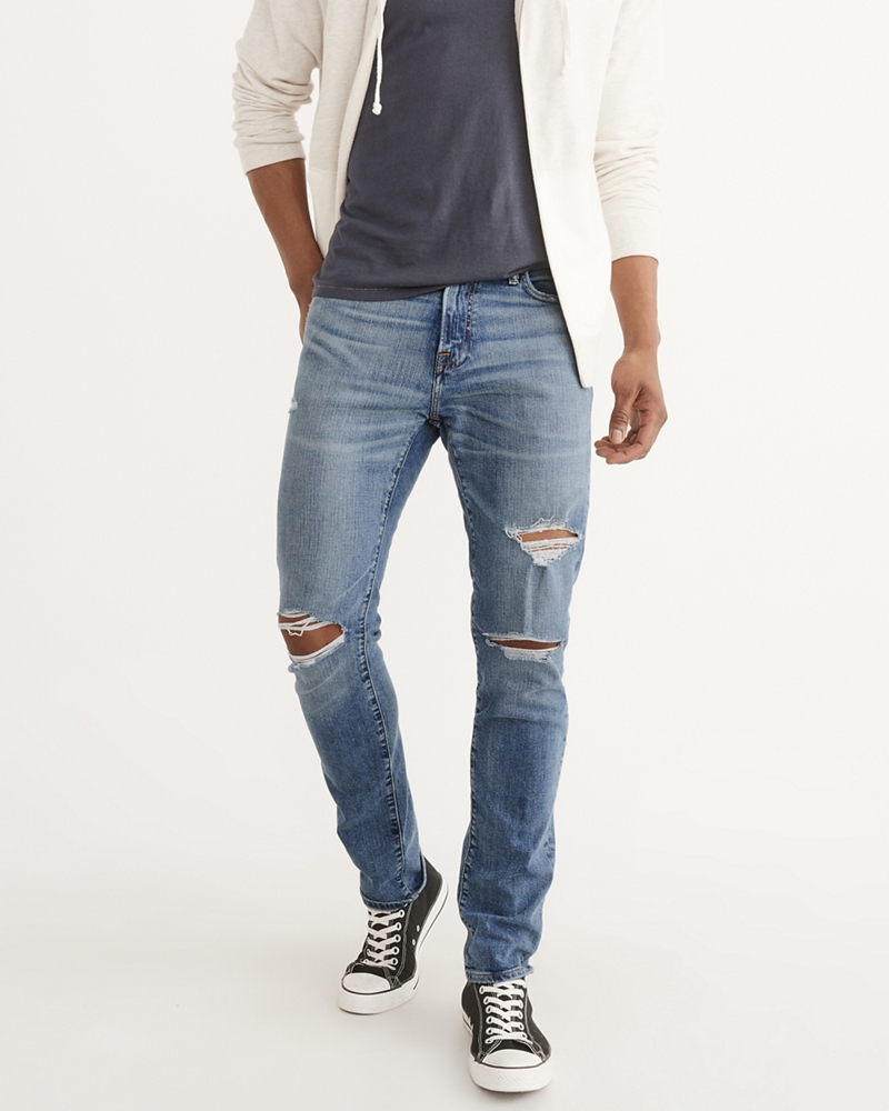 slim athletic jeans