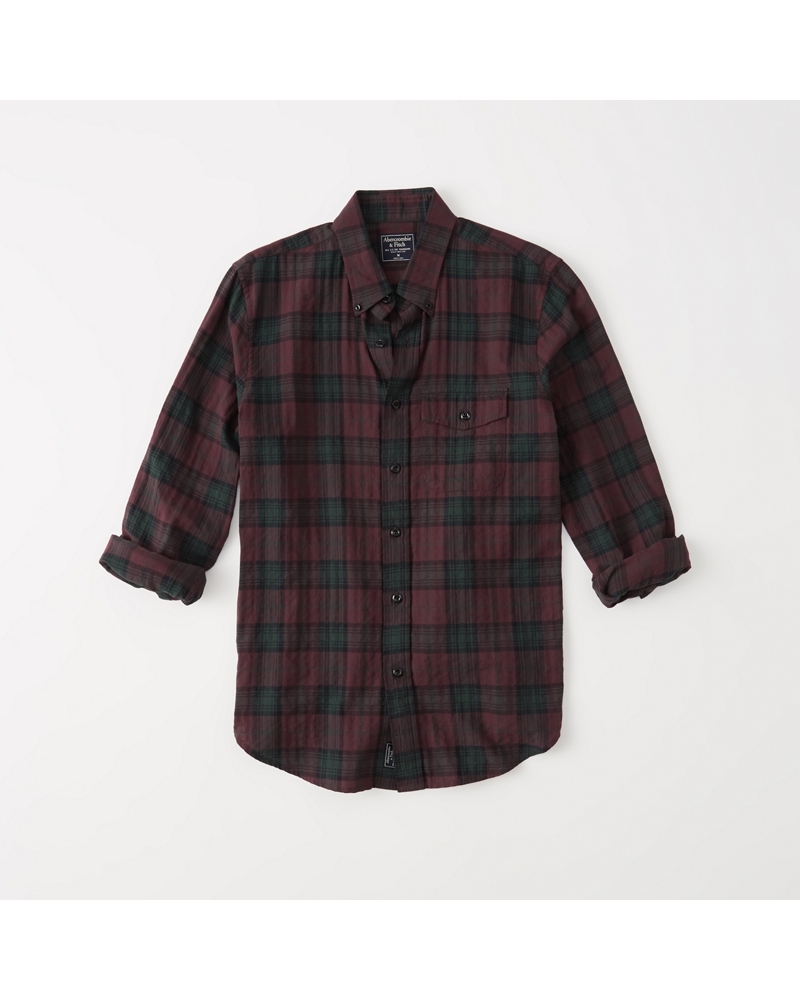 eton herringbone shirt