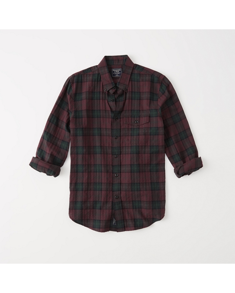 herringbone weave shirt