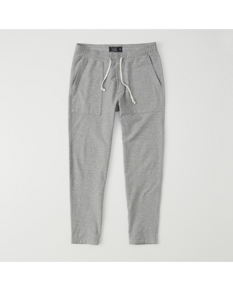 Mens Tapered Lounge Pants | Mens Bottoms | Abercrombie.com