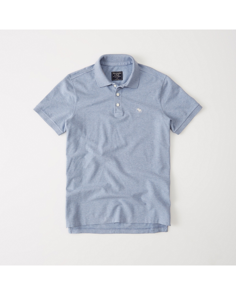 Mens Stretch Icon Polo | Mens Clearance | Abercrombie.com