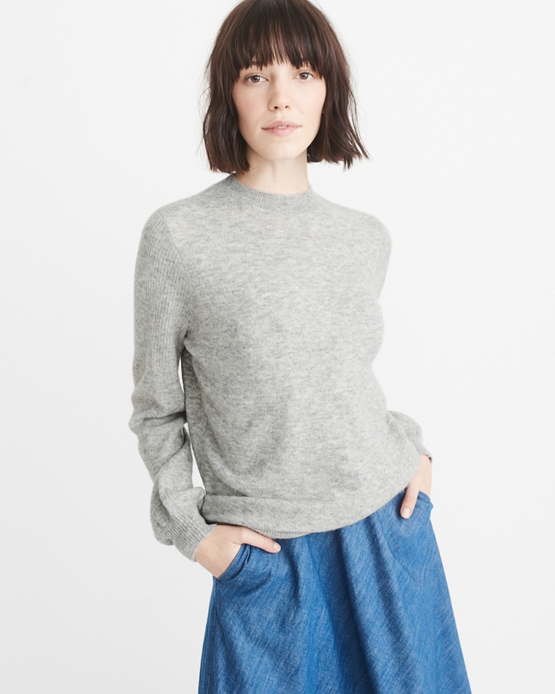 abercrombie puff sleeve top