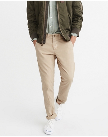 abercrombie athletic skinny chinos