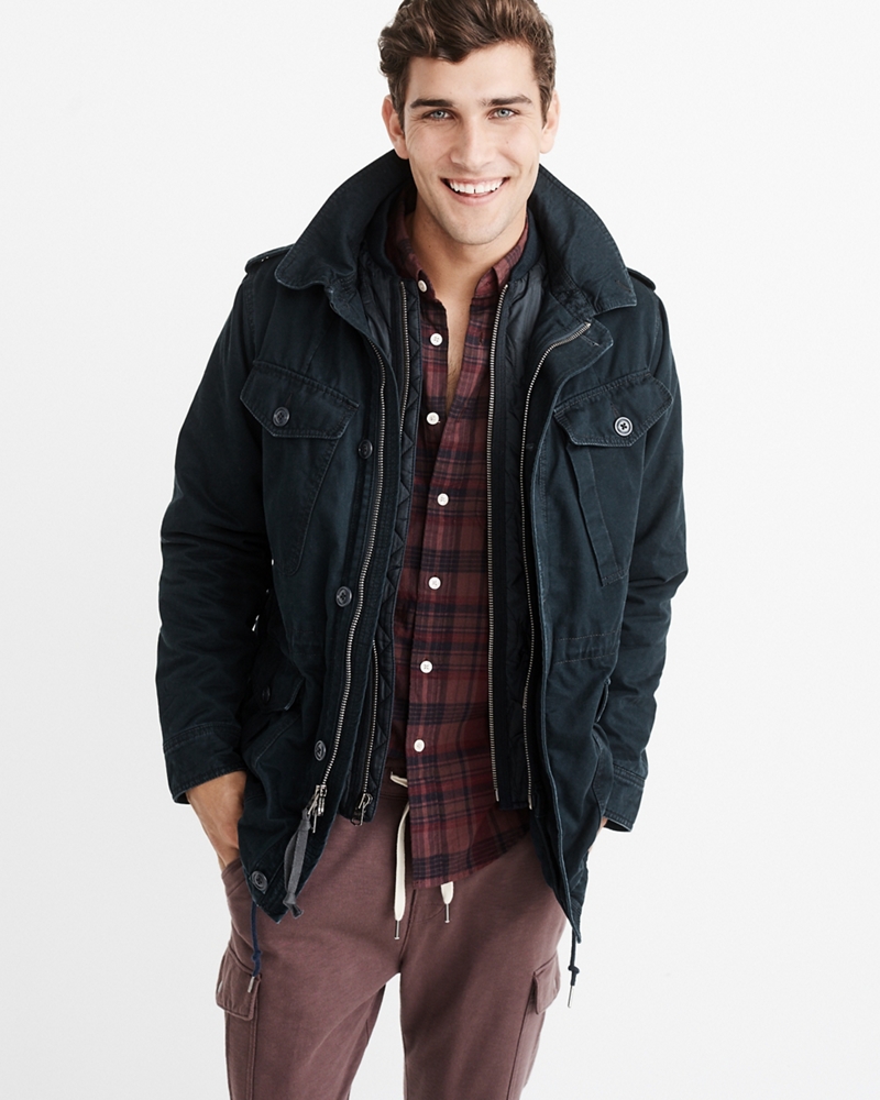 Abrigos Y Chaquetas De Hombre | Abercrombie & Fitch